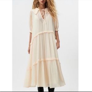 Zara collared dress